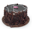 Chocolate Raspberry Truffle Cake