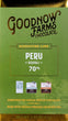 Goodnow Farms Peru 70% Dark Chocolate