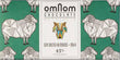 Omnom 45% Milk Chocolate with sea salted almonds