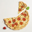 Cherry Tomato & Cheese Flammekueche - Alsatian style Pizza