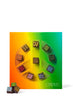 Gourmet Chocolates Gift Box Rainbow Peace Sign